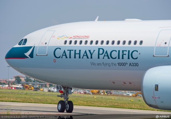 A330-300_Cathay_Pacific_1000th_A330_delivery_