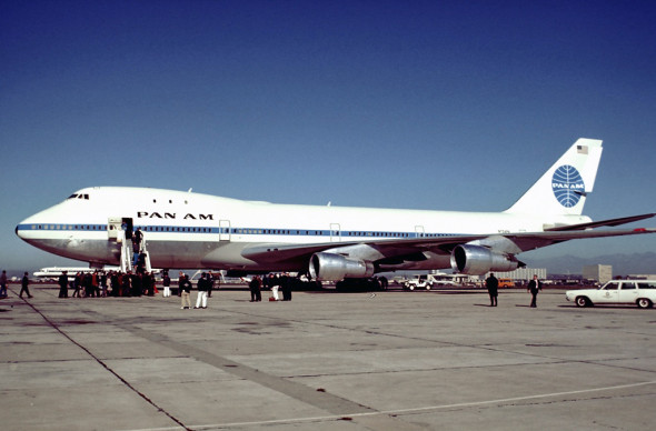 Jeden z prvních B747 pro Pan Am