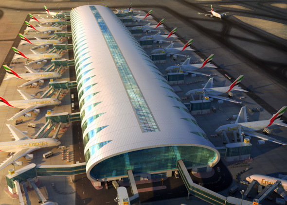 Dubaj letiště Emirates
