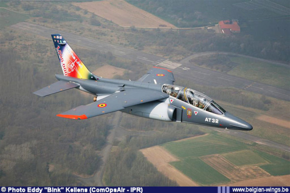 Alpha Jet belgické vojenské letectvo