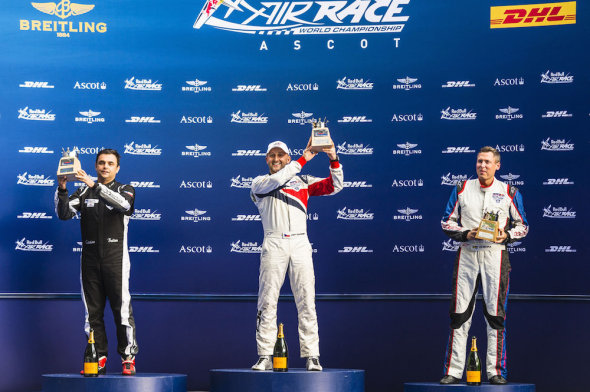 Cristian Bolton (CHI) (L), Petr Kopfstein (CZE) (C), Daniel Ryfa (SWE) (R) - Award Ceremony