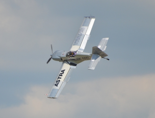 Petr Biskup Zlín Z 50 Helicopter Show 2016