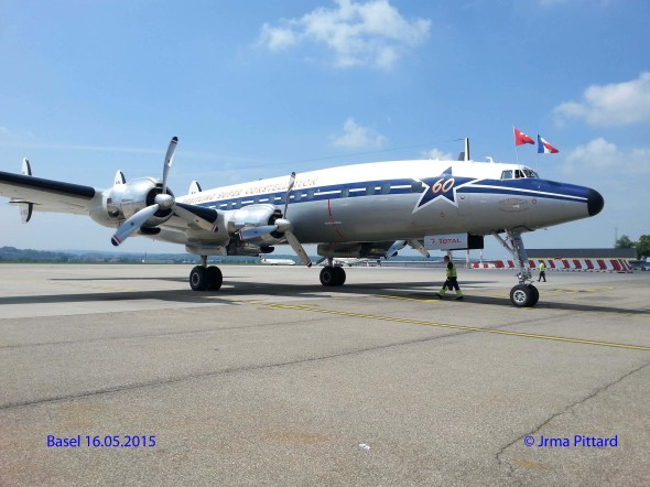 Lockheed Super Constellation Basel airport