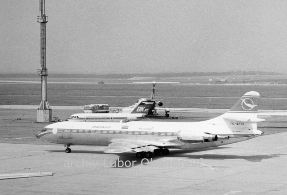 SyrianAir Caravelle Prague LKPR