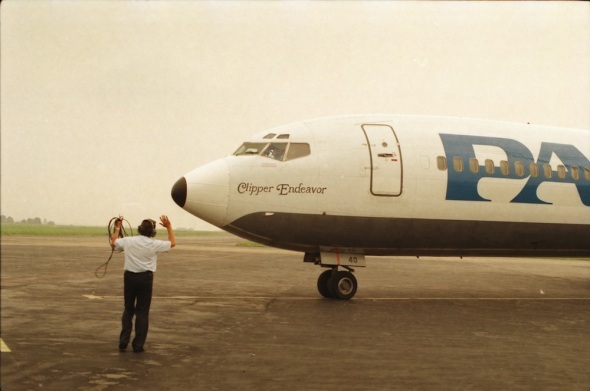 Pan Am Boeing 727 poslední let Praha