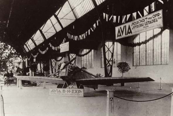 Avia B.H.1exp První mezinárodní letecká výstava Praha 1920