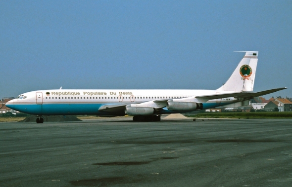 B707 léta v Ostende