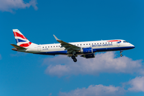 British Airways BA CityFlyer Embraer