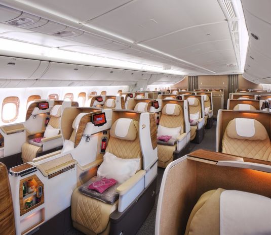 Emirates Boeing 777-200LR Business Class