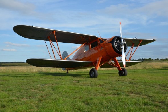 WACO YKS-6 airport Prague Tocna