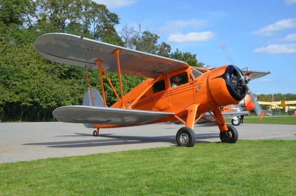 WACO YKS-6 letiště Praha Točná