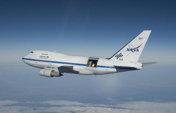 Boeing B 747SP SOFIA foto NASA