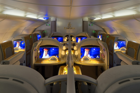 Airbus A380 First Class Emirates