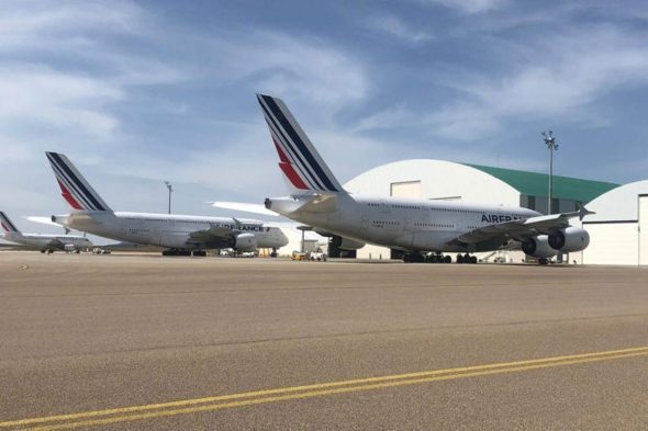 Airbus A380 Air France teruel