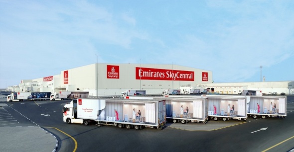 Emirates Sky centrál sklad