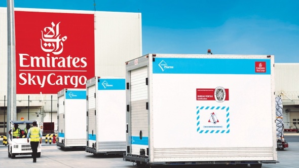Emirates cargo kontejner